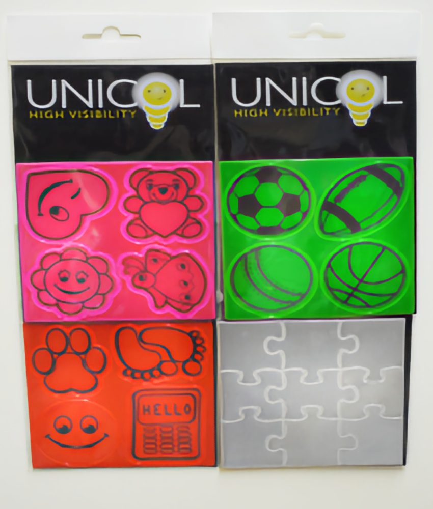 Hi-Vis Jigsaw Stickers by Unicol