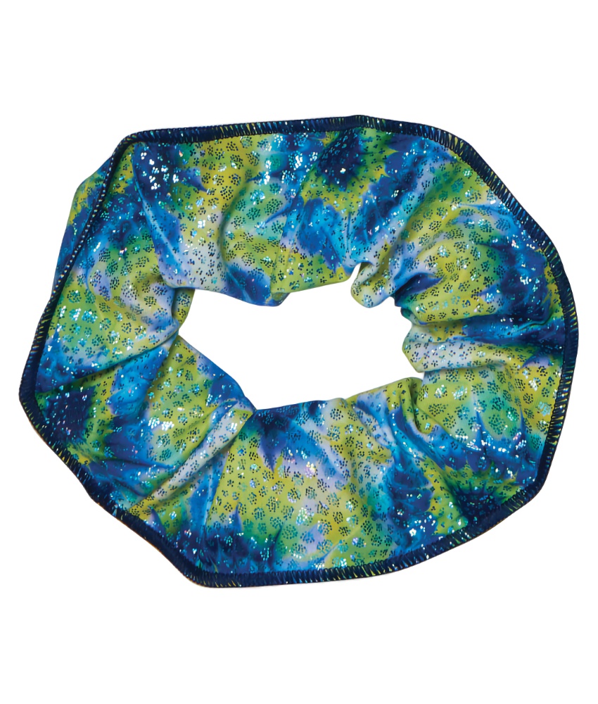Gymnastics Coral Hair Scrunchie
