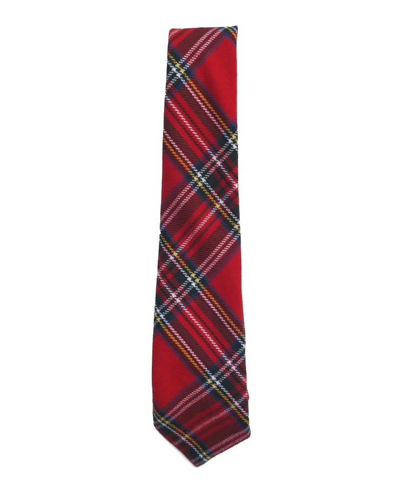 Red Tartan Tie