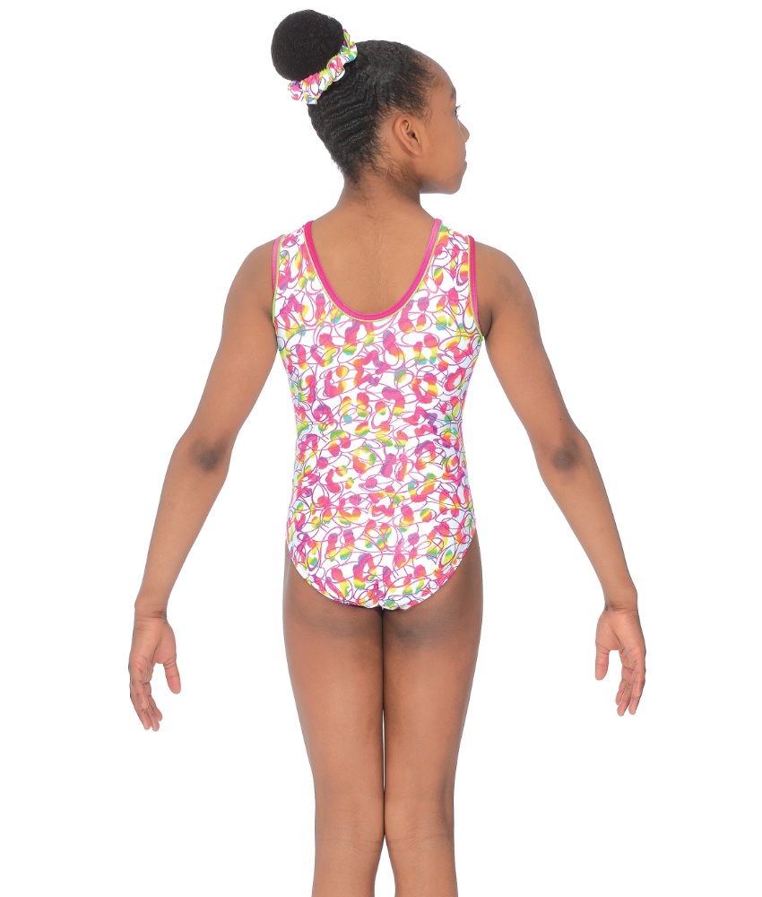Tutti Frutti All-Over Print Sleeveless Leotard