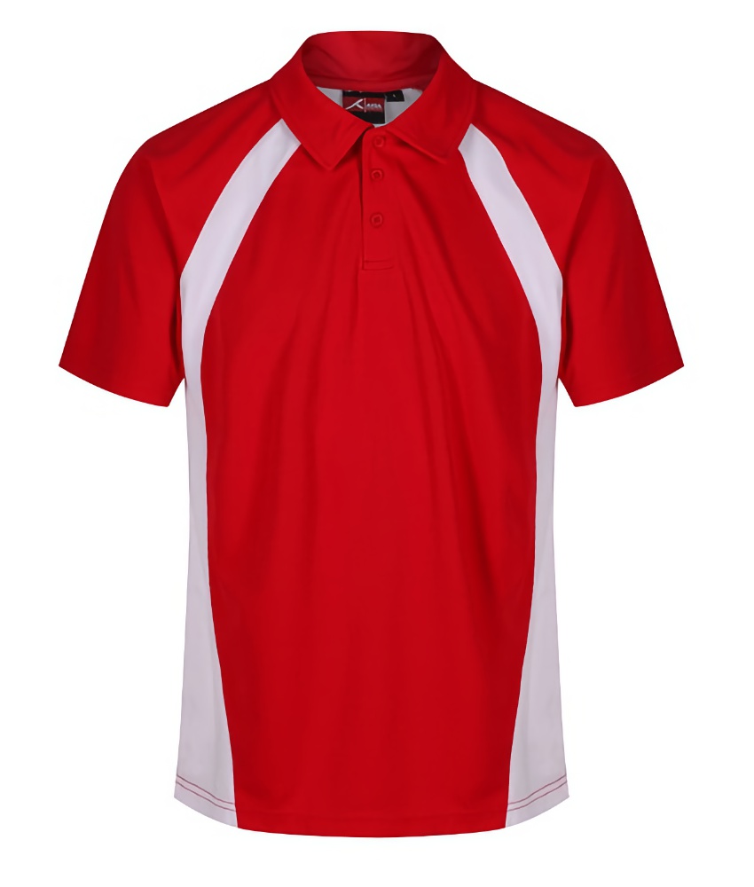Akoa Standard Fit Polo in Scarlet