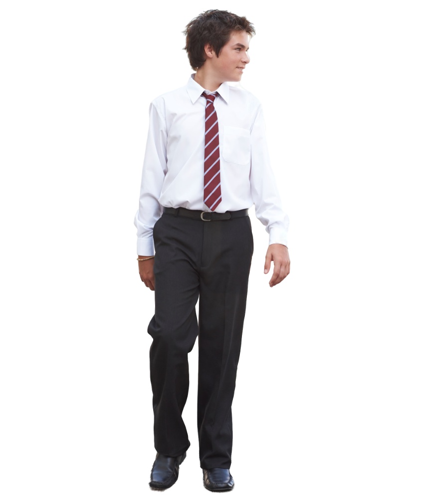 Senior Boy's Flat Front Trousers (TFF) by Trutex