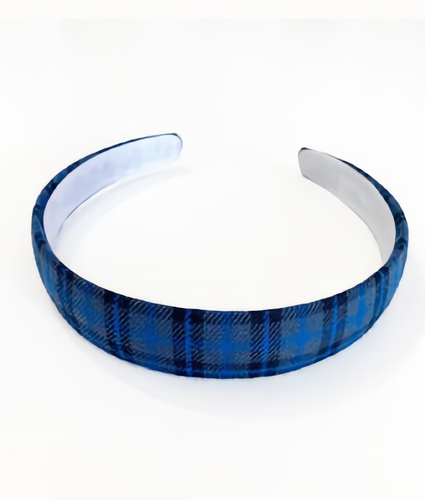 Taylor Tartan Plain Wide Headband