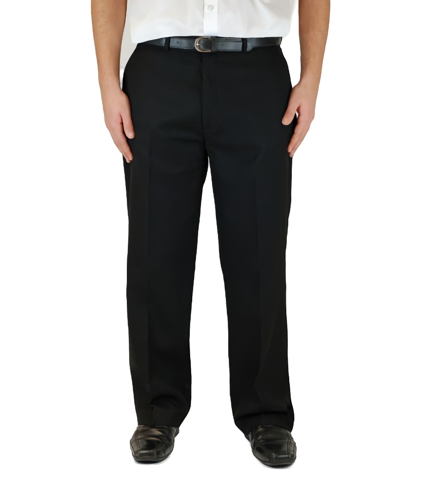 Senior Boy's Sturdy Fit Flat Front Trousers (TSF) by Trutex
