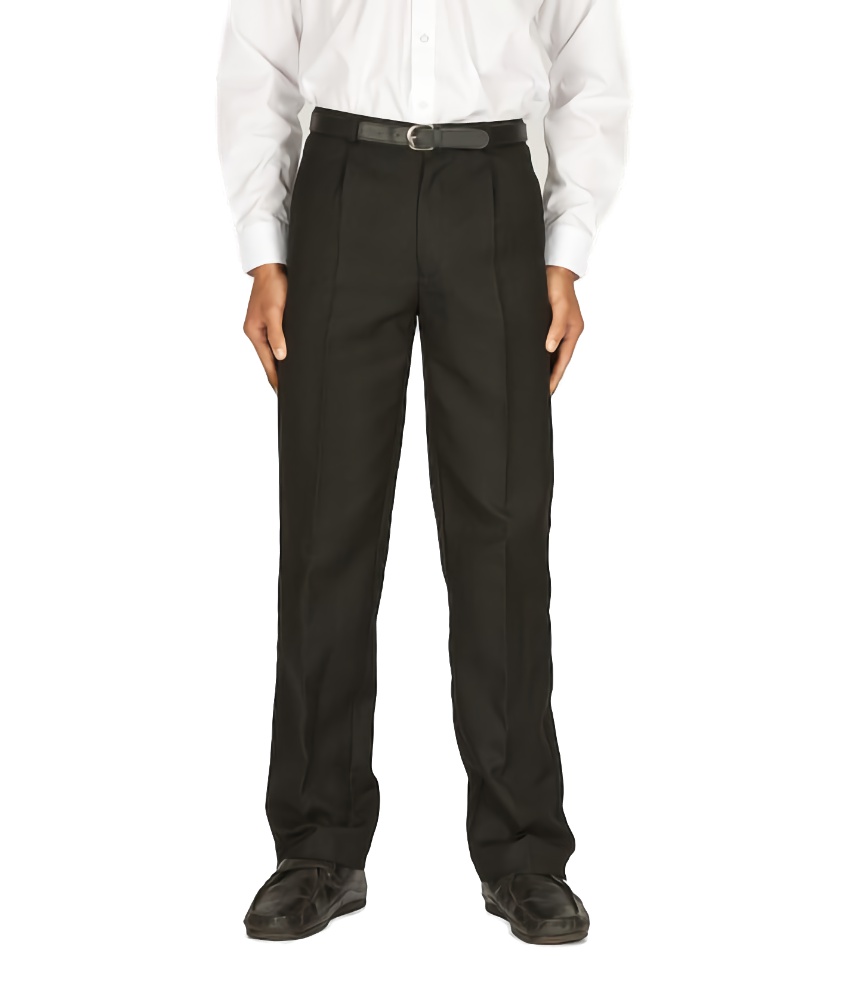 Senior Boy's Single Pleat Trousers (TVT & TBT) by Trutex