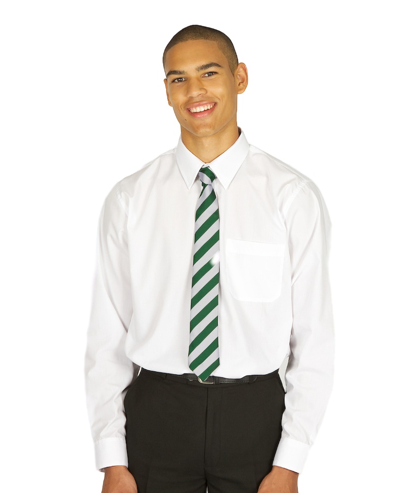 Boy's Long Sleeve Shirt (Twin Pack) by Trutex