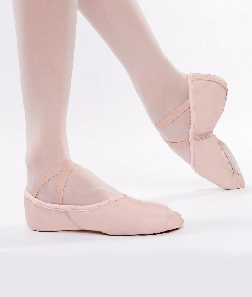 Leather Split Sole Ballet Shoes by Capezio