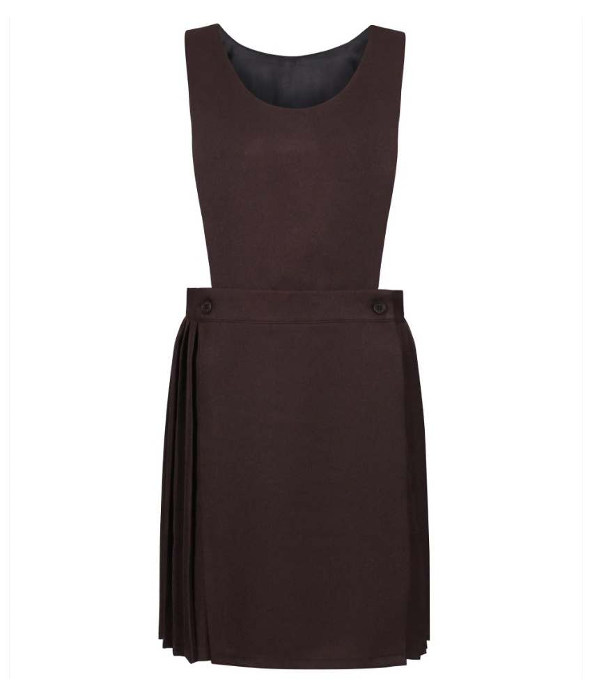 Brown Pinafore