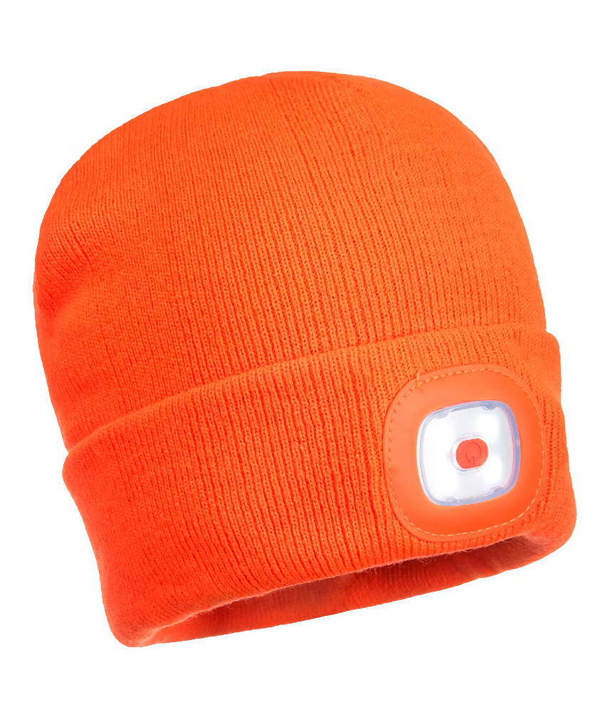 Beanie Hat with LED Headlight