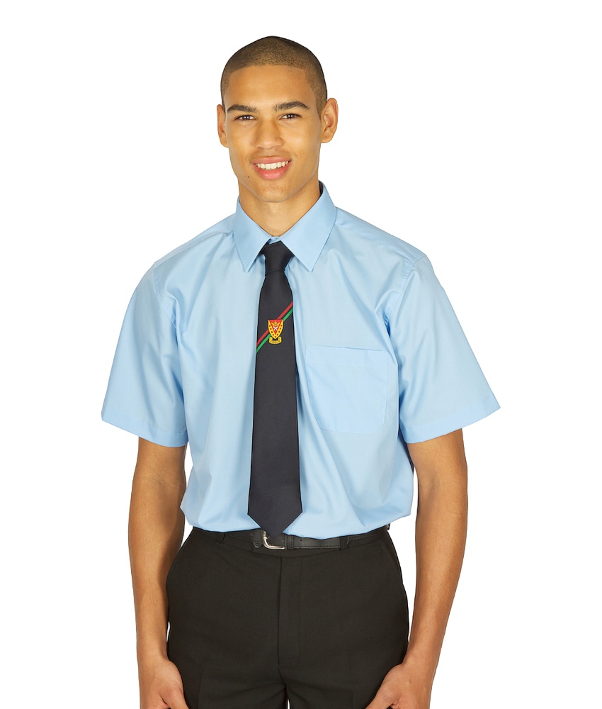 Boy's Short Sleeve Shirt (Twin Pack) by Trutex